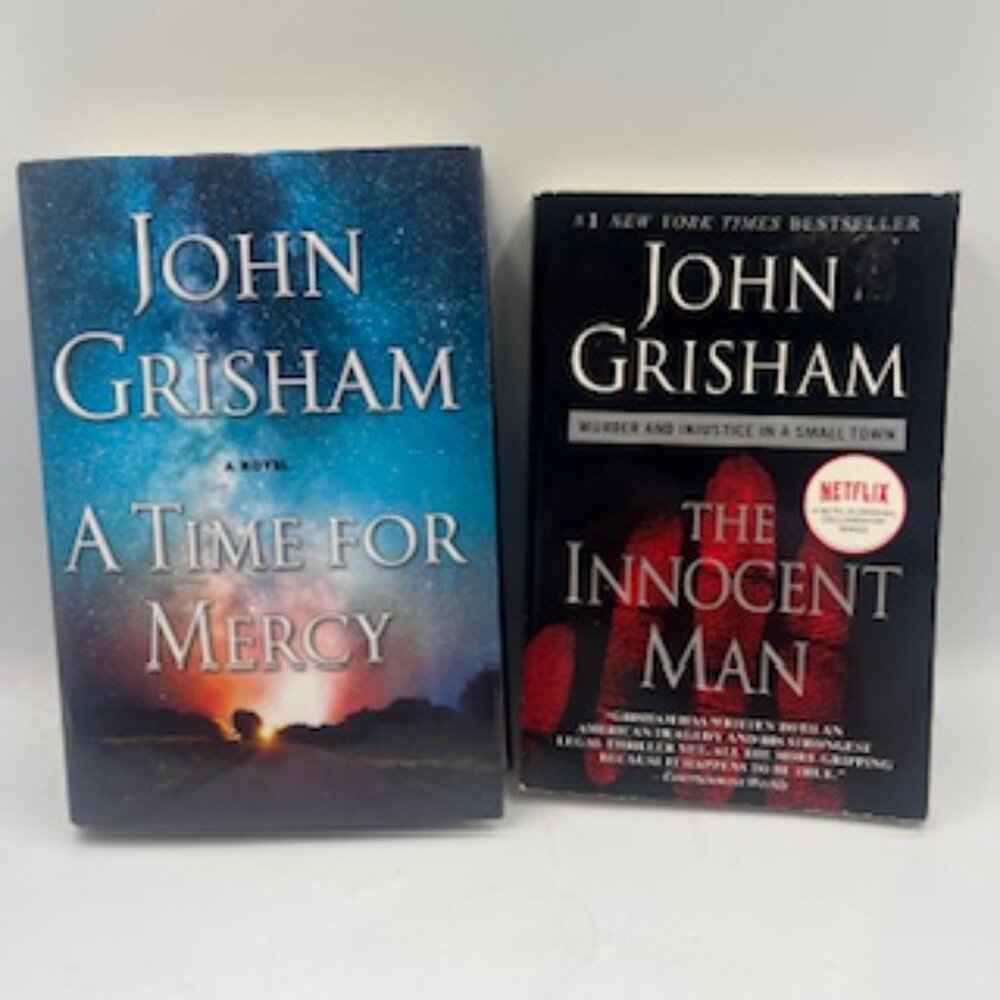 John Grisham Novels Set of 2 Books